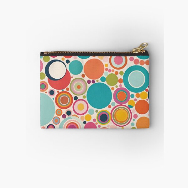 Item preview, Retro Abstract Circles Geometric Pattern designed and sold by AlxVel.