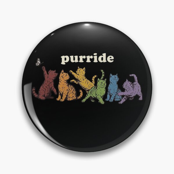 Item preview, Purride Rainbow Cats - Funny LGBTQ Pride Cat Lover Gift designed and sold by haitrieuic96.