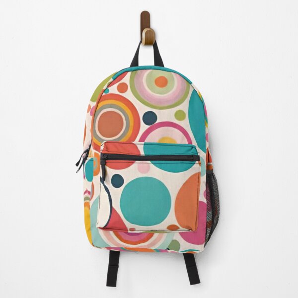 Item preview, Retro Abstract Circles Geometric Pattern designed and sold by AlxVel.
