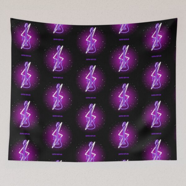 Item preview, Light In Space Guitar Outlaw designed and sold by samadchabot.