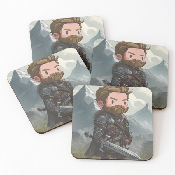 Item preview, Chibi Viking Raider | Cute Nordic Warrior Character designed and sold by MyChibiArts.