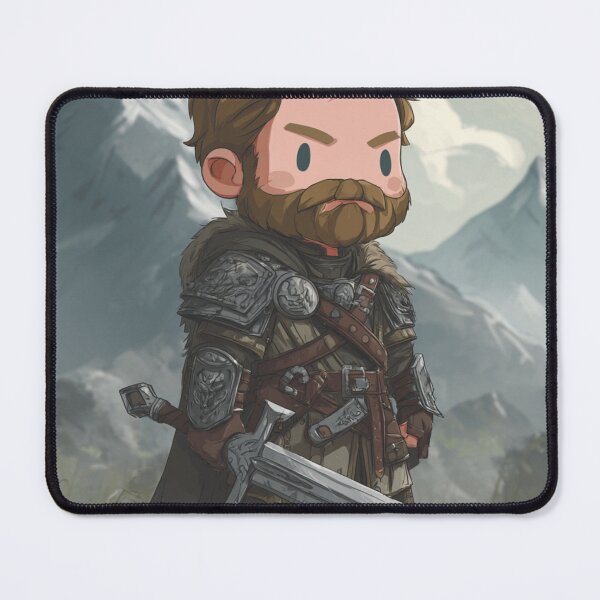 Item preview, Chibi Viking Raider | Cute Nordic Warrior Character designed and sold by MyChibiArts.