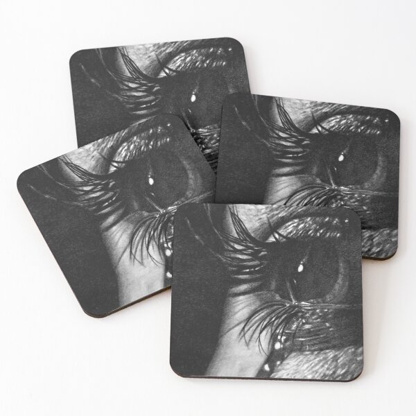 Item preview, Unspoken Emotions | Black and White Eye Sketch designed and sold by BoyanVBart.