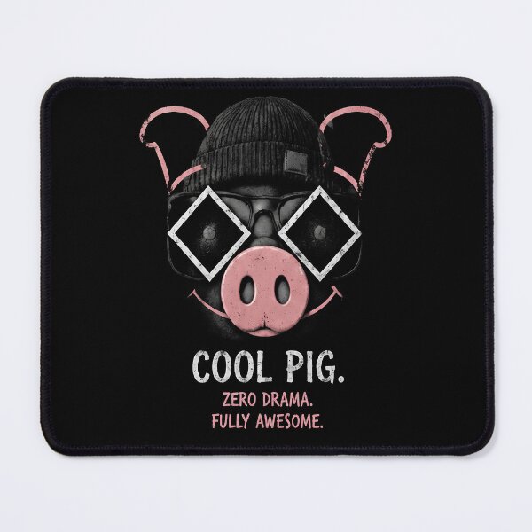 Item preview, Cool Pig Zero Drama Fully Awesome Streetwear T-Shirt designed and sold by IXM_CREATION.
