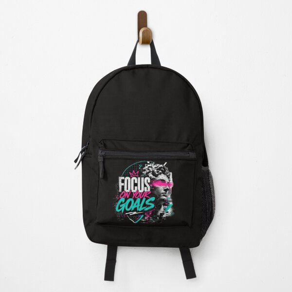 Item preview, Focus on Your Goals Neon Graffiti designed and sold by aminomen.