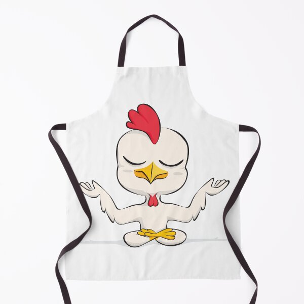 Item preview, Chicken is doing a yoga pose. designed and sold by Nyos.