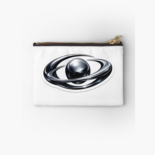 Item preview, Chrome Orbit Core Futuristic Tech Symbol designed and sold by MyCreatureArt.