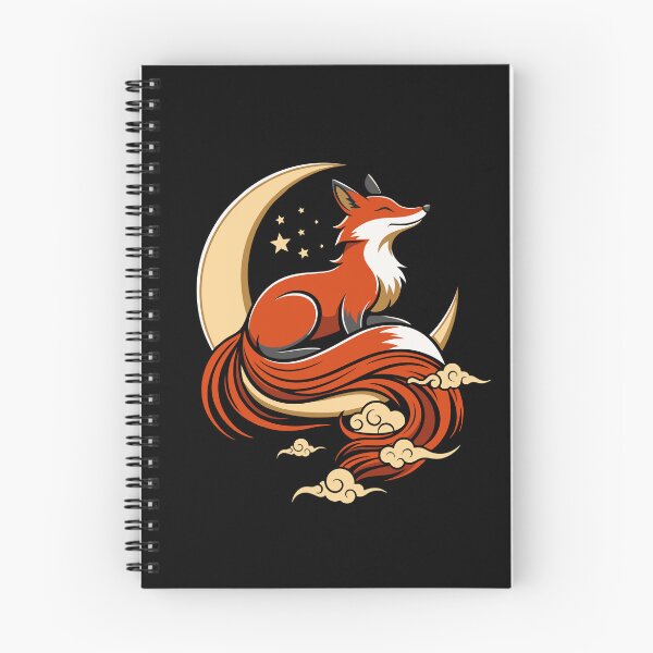 Item preview, A charming fox sitting on the moon – a beautiful illustration for your projects designed and sold by PawelZmich.