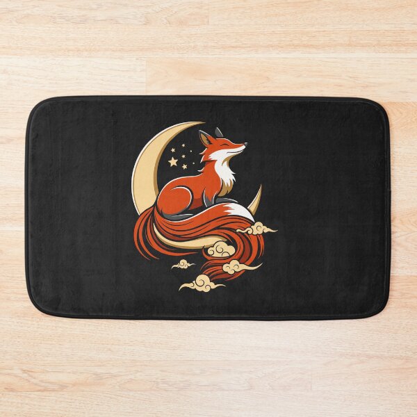 Item preview, A charming fox sitting on the moon – a beautiful illustration for your projects designed and sold by PawelZmich.