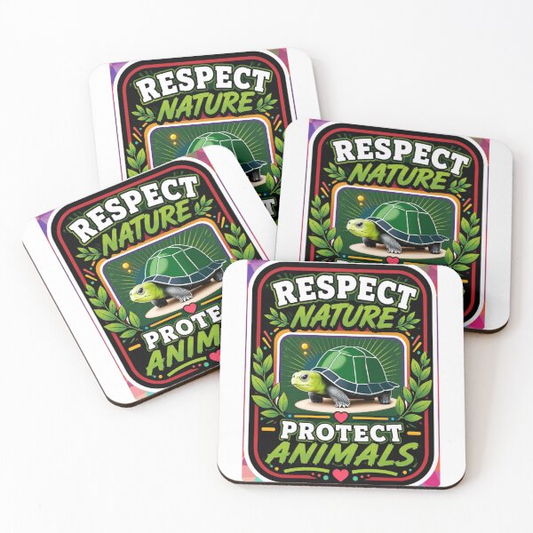 Item preview, Respect nature protect animals designed and sold by oxymoronwhey2go.