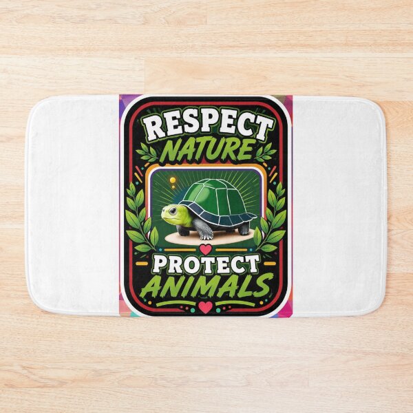 Item preview, Respect nature protect animals designed and sold by oxymoronwhey2go.