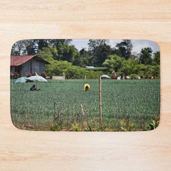 Item preview, Farmers sheltering under parasols in the field designed and sold by franck380.