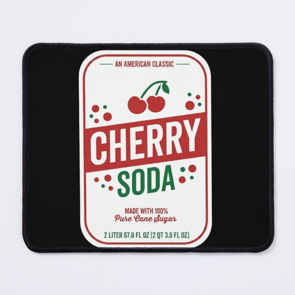 Item preview, Vintage Cherry Soda Label Retro American Classic Art designed and sold by haitrieuic96.