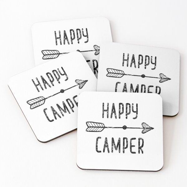 Item preview, Arrow Happy Camper Retro Camping Outfit Boho Tank Top designed and sold by Othinus.