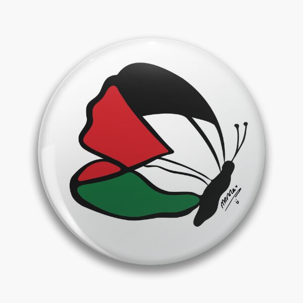 Item preview, Palestine Butterfly designed and sold by Littlemennadraw.
