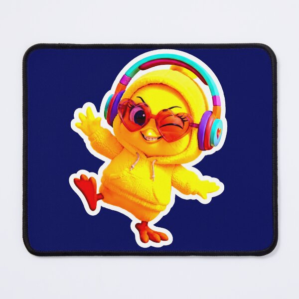 Item preview, Cute Chick Vibes – Adorable Baby Chick Stickers & Kawaii Art designed and sold by Cyber-ART-Studio.