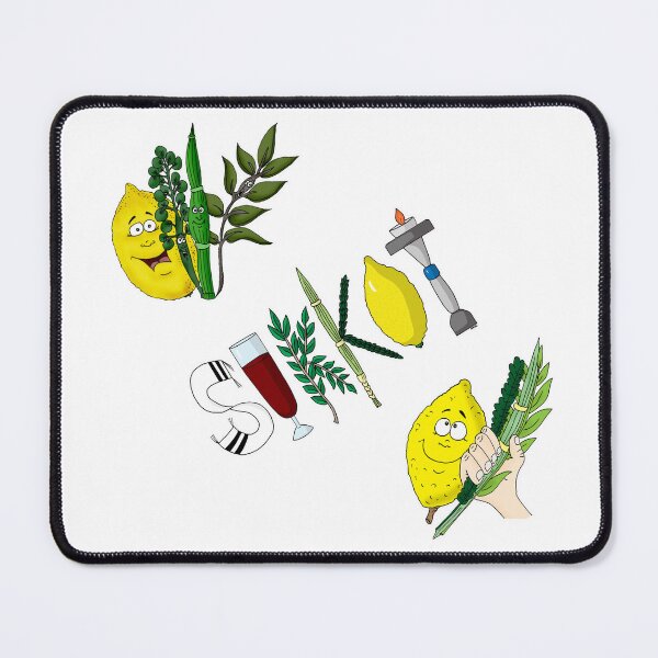Item preview, Sukkot Sticker Pack Jewish Holiday Four Species Etrog designed and sold by MyxaART.