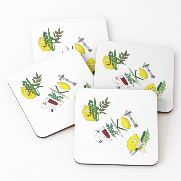 Item preview, Sukkot Sticker Pack Jewish Holiday Four Species Etrog designed and sold by MyxaART.