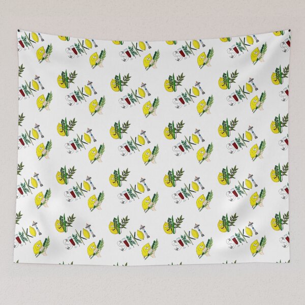 Item preview, Sukkot Sticker Pack Jewish Holiday Four Species Etrog designed and sold by MyxaART.
