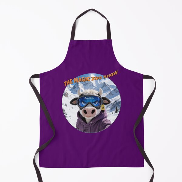 Item preview, Mocha Pachimu Cow in the snow designed and sold by Magic Therapy.