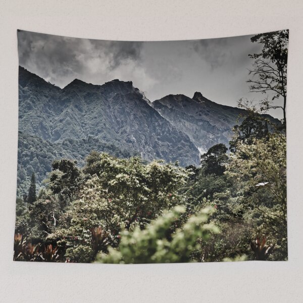 Item preview, Volcanic landscape and dense vegetation in Sumatra designed and sold by franck380.