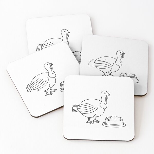 Item preview, Turkey Near Feeding Trough designed and sold by rasagamastore.