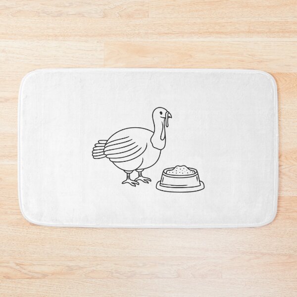 Item preview, Turkey Near Feeding Trough designed and sold by rasagamastore.