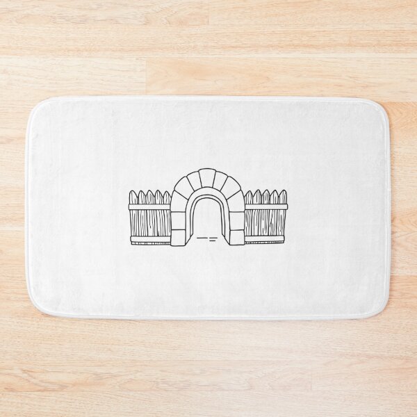 Item preview, Tunnel Behind Wooden Fence designed and sold by rasagamastore.