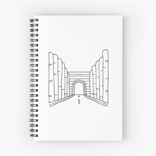 Item preview, Tunnel Between Parallel High Walls designed and sold by rasagamastore.