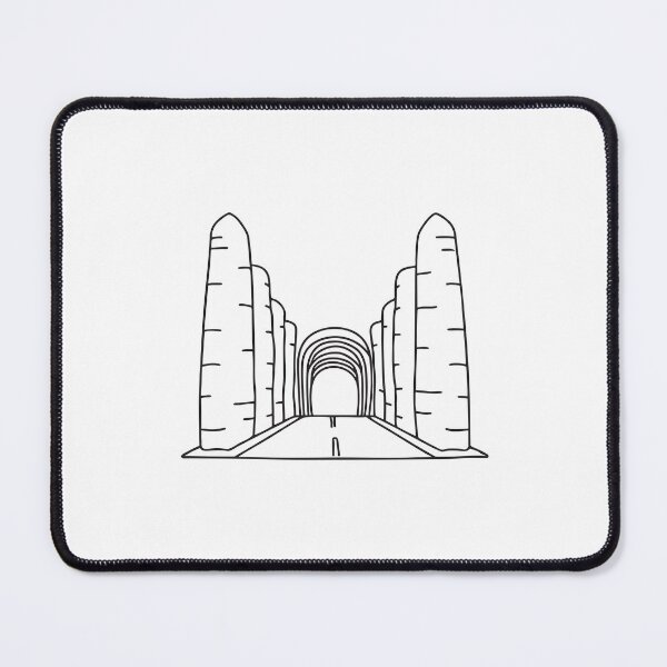Item preview, Tunnel Lined with Tall Walls designed and sold by rasagamastore.