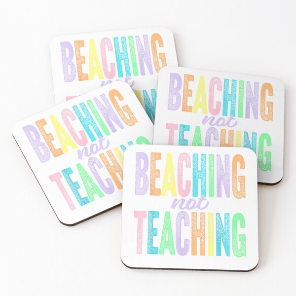 Item preview, Beaching Not Teaching Funny Teacher Appreciation T-Shirt designed and sold by Cobra_Shop.