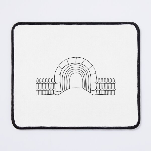 Item preview, Tunnel Covered by Wooden Fence designed and sold by rasagamastore.