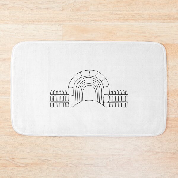 Item preview, Tunnel Covered by Wooden Fence designed and sold by rasagamastore.