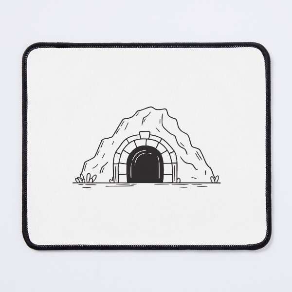 Item preview, Rocky Cliff Near Tunnel Entrance designed and sold by rasagamastore.