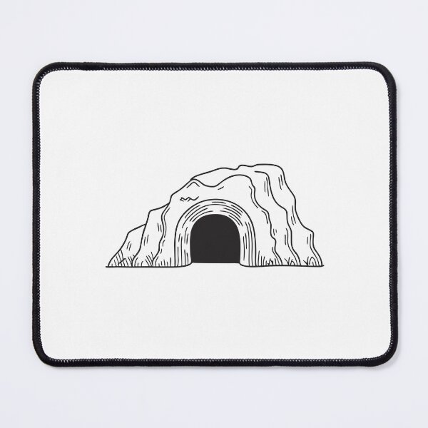 Item preview, Tunnel Opening Near Rocky Cliff designed and sold by rasagamastore.