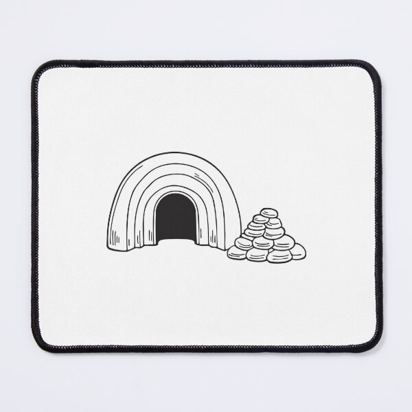 Item preview, Tunnel Entrance Near Stone Pile designed and sold by rasagamastore.