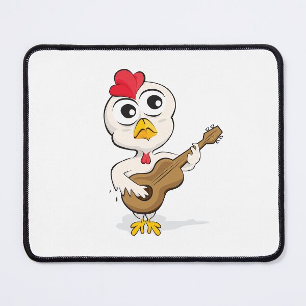 Item preview, chicken is playing a guitar. designed and sold by Nyos.