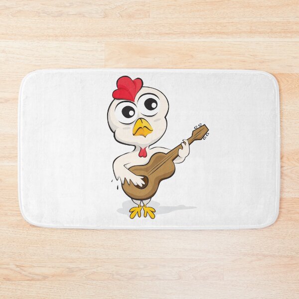 Item preview, chicken is playing a guitar. designed and sold by Nyos.