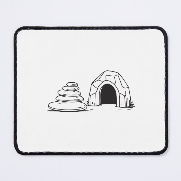Item preview, Tunnel Entrance Beside Stone Pile designed and sold by rasagamastore.