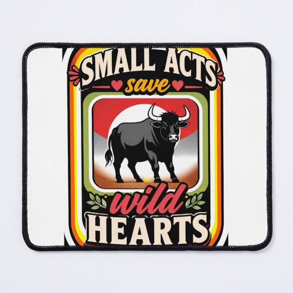 Item preview, Small acts save wild hearts designed and sold by oxymoronwhey2go.