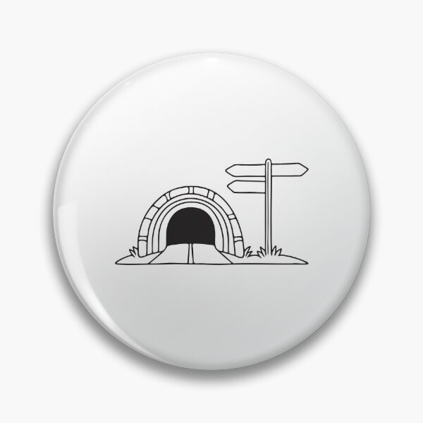 Item preview, Tunnel Near Directional Arrow Signpost designed and sold by rasagamastore.