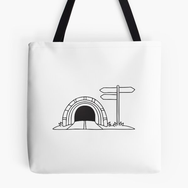 Item preview, Tunnel Near Directional Arrow Signpost designed and sold by rasagamastore.