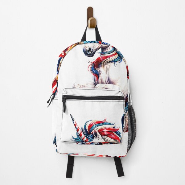 Item preview, Cat Riding Unicorn USA Flag Patriotic 4th of July T-Shirt designed and sold by kevincuellar.