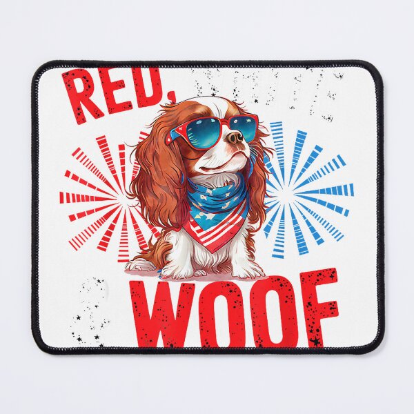 Item preview, Cavalier King Charles Spaniel dog mom Patriotic Merica T-Shirt designed and sold by KTY-NUSS.