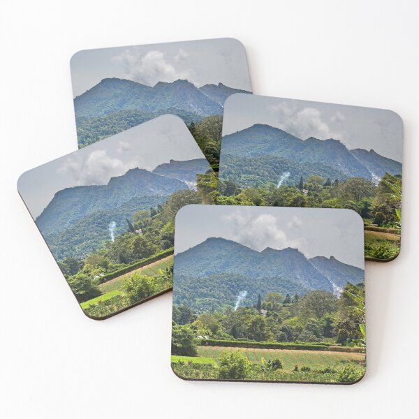 Item preview, Tropical banana tree in the heart of the mountain fields designed and sold by franck380.