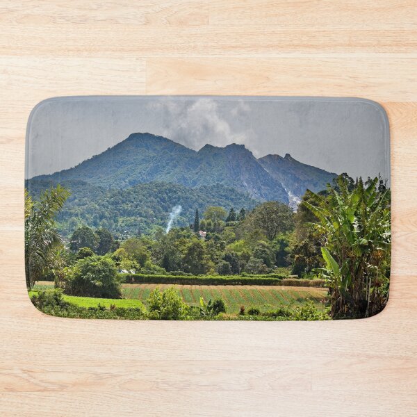 Item preview, Tropical banana tree in the heart of the mountain fields designed and sold by franck380.