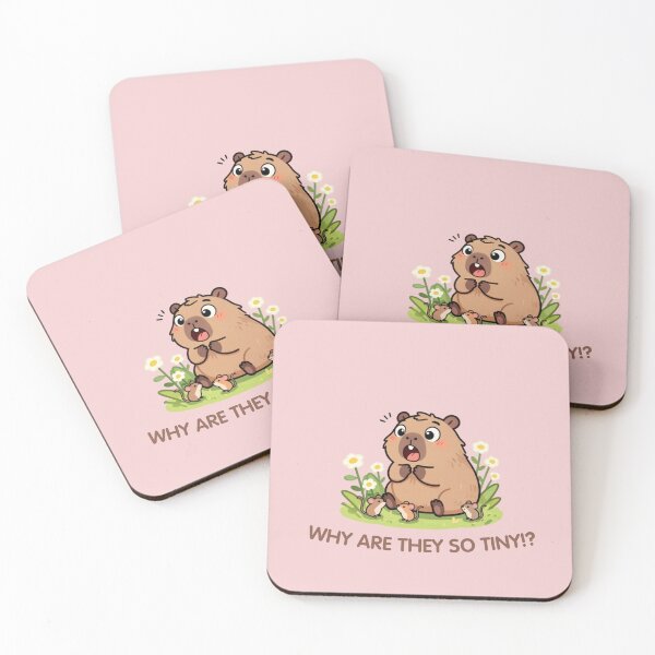 Item preview, Capybara & Friends – Why Are They So Tiny? designed and sold by BCapybara.