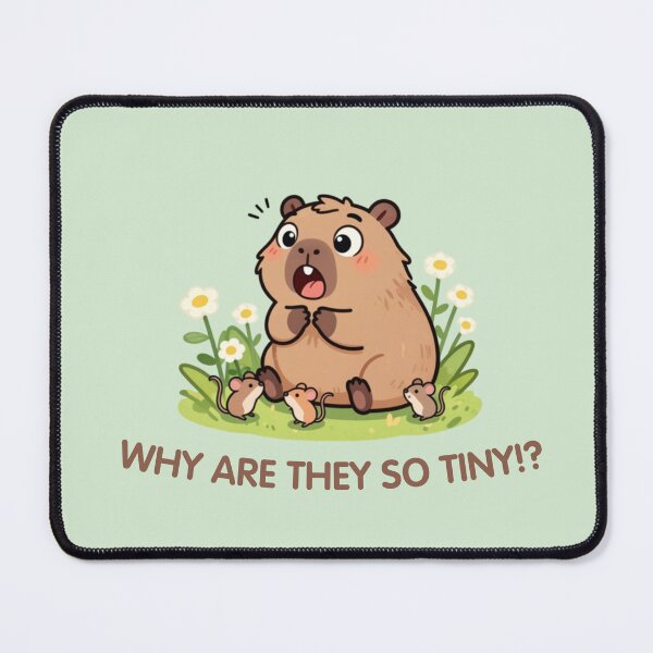 Item preview, Capybara & Friends – Why Are They So Tiny? designed and sold by BCapybara.