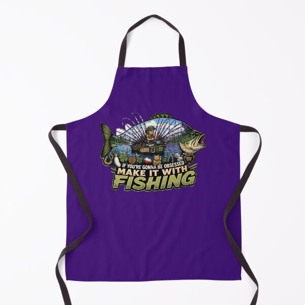 Item preview, Obsessed with Fishing - And Lovin' It designed and sold by 2BrokeYoopers.