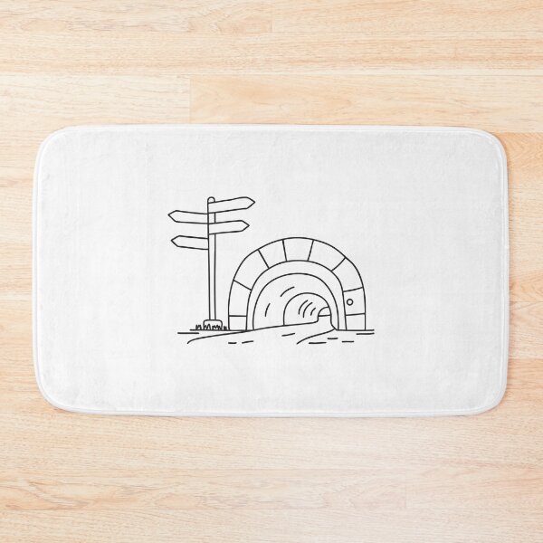 Item preview, Tunnel Near Arrow Direction Sign designed and sold by rasagamastore.